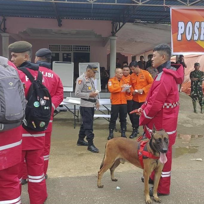 Rescuers search for dozens buried by an Indonesian landslide that killed at least 23 people